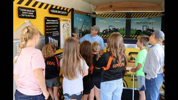 Farm Safety Day ... held at the Faith School. Photo courtesy Alison Grueb