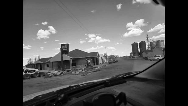 Construction on Main Street in Murdo is in full swing. Photos by Krisanna Thomas