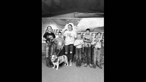Addison Kierl, Seth Schoon, Sydney Kinsley, Mason Martinez, and Kourt & Spring Kinsley. Courtesy Photo