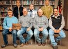 Haakon County School Board - Back row (l to r): Tanya Peterson, Anita Peterson, Jari Spry. Front row: Trevor Fitch, Tucker Smith, Chad Hanrahan, Jeff Gabriel. Courtesy Photo