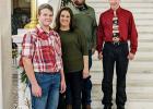 The Daly family. Pictured (l to r): Dane, Julie, Steve and Carson. Courtesy photo